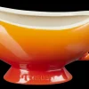 Le Creuset Stoneware Jus- en Sauskan, 0,46L oranjerood