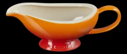Le Creuset Stoneware Jus- en Sauskan, 0,46L oranjerood