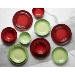 Le Creuset Stoneware Ontbijtkom, 16cm kersenrood