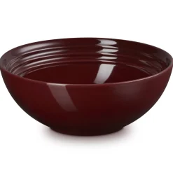 Le Creuset Stoneware Ontbijtkom, 16cm garnet