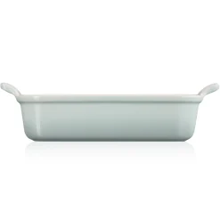 Le Creuset Stoneware Ovenschaal Rechthoekig, 32x25cm sea salt