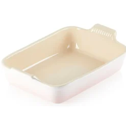 Le Creuset Stoneware Ovenschaal Rechthoekig, 19x15cm Shell Pink