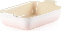 Le Creuset Stoneware Ovenschaal Rechthoekig, 26x20cm shell pink