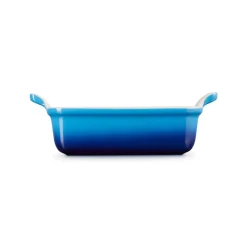 Le Creuset Stoneware Ovenschaal Rechthoekig, 19x15cm azure