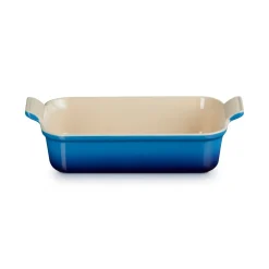 Le Creuset Stoneware Ovenschaal Rechthoekig, 26x20cm azure