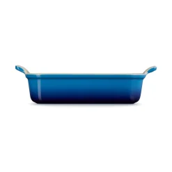 Le Creuset Stoneware Ovenschaal Rechthoekig, 26x20cm azure