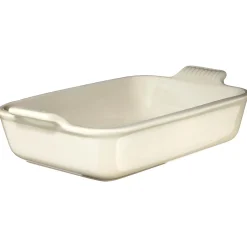 Le Creuset Stoneware Ovenschaal Rechthoekig, 19x15cm meringue