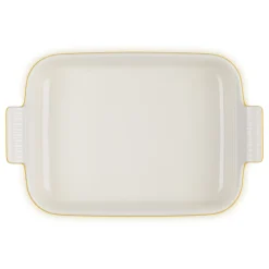 Le Creuset Stoneware Ovenschaal Rechthoekig, 32x25cm nectar