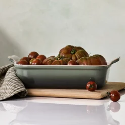 Le Creuset Stoneware Ovenschaal Rechthoekig, 26x20cm Thyme