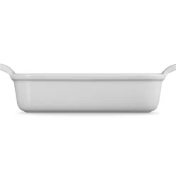 Le Creuset Stoneware Ovenschaal Rechthoekig, 26x20cm white