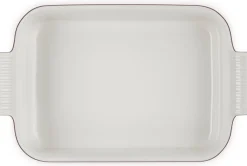 Le Creuset Stoneware Ovenschaal Rechthoekig, 26x20cm garnet