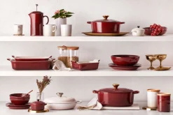 Le Creuset Stoneware Ovenschaal Rechthoekig, 26x20cm garnet