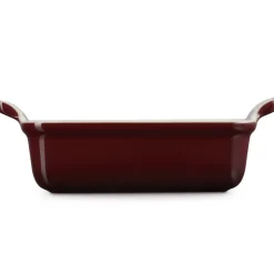 Le Creuset Stoneware Ovenschaal Rechthoekig, 19x15cm garnet