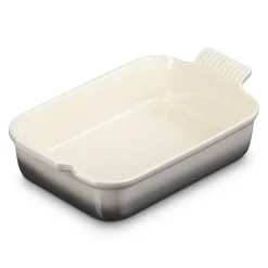 Le Creuset Stoneware Ovenschaal Rechthoekig, 26x20cm flint