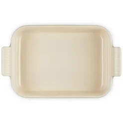 Le Creuset Stoneware Ovenschaal Rechthoekig, 26x20cm flint