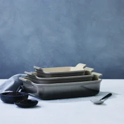 Le Creuset Stoneware Ovenschaal Rechthoekig, 26x20cm flint