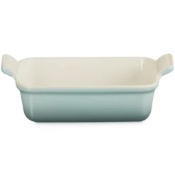 Le Creuset Stoneware Ovenschaal Rechthoekig, 19x15cm sea salt