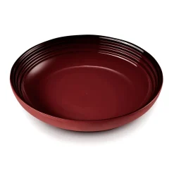 Le Creuset Stoneware Pastabord, 22cm garnet