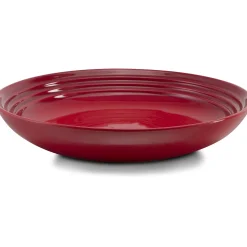 Le Creuset Stoneware Pastabord, 22cm kersenrood