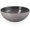 Le Creuset Stoneware Saladeschaal, 24cm flint