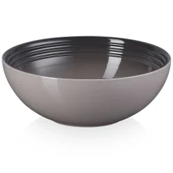 Le Creuset Stoneware Saladeschaal, 24cm flint