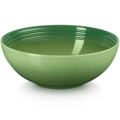 Le Creuset Stoneware Saladeschaal, 24cm bamboo green
