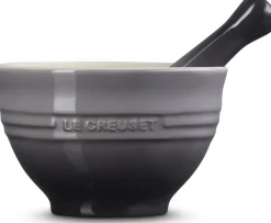 Le Creuset Stoneware Vijzel met Stamper, 11,5cm flint