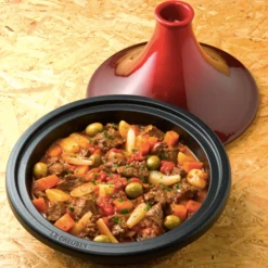 Le Creuset Tajine, 31cm kersenrood