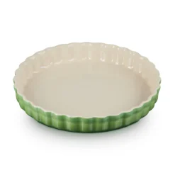 Le Creuset Tartelette- en Quichevorm, 28cm bamboo green