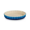 Le Creuset Tartelette- en Quichevorm, 28cm azure