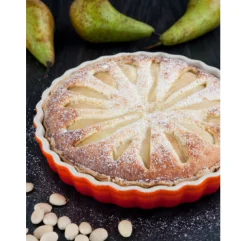 Le Creuset Tartelette- en Quichevorm, 28cm oranjerood