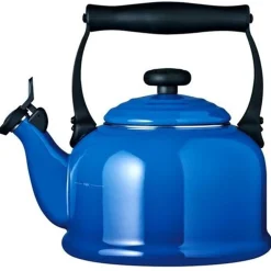 Le Creuset Tradition Fluitketel, 2,1L marseilleblauw