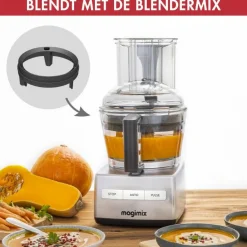 Magimix CS 5200 XL Foodprocessor, mat chroom