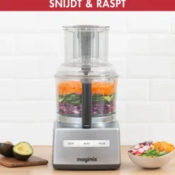 Magimix CS 5200 XL Foodprocessor, mat chroom