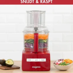 Magimix CS 5200 XL Premium Foodprocessor, rood
