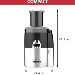 Magimix Juice Expert 3 Sapcentrifuge, mat chroom