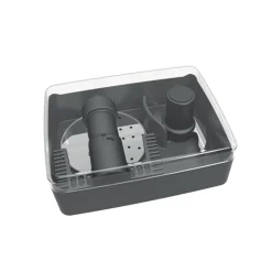 Magimix Le Mini Plus Foodprocessor, mat chroom