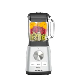 Magimix Power Blender 3, mat chroom