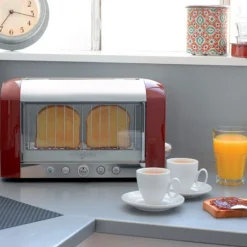 Magimix Vision Toaster Broodrooster, rood