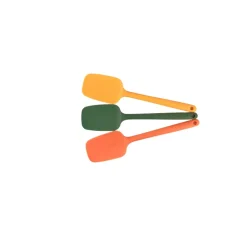 Mastrad All Silicone Lepelspatel, 28cm koraal