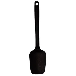 Mastrad All Silicone Lepelspatel, 28cm zwart