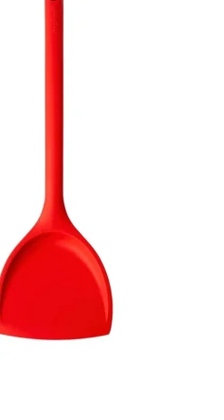 Mastrad All Silicone Wokspatel F10915, 31cm rood