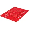 Mastrad Pastry Bakmat F45210, 60x40cm rood