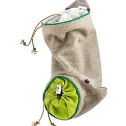 Mastrad Storage Bewaarzak Knoflook F93362, groen