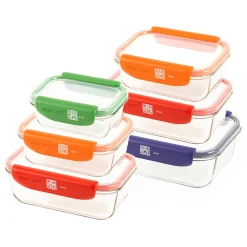 Mastrad Stor'eat Smart Food Vershouddoos F93009, 0,64L oranje