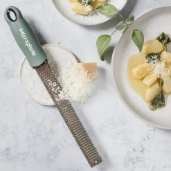 Microplane Premium Classic Zesteur Fijn, eucalyptus groen