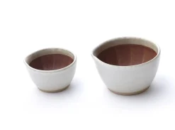 Mujun Suri Bowl met Stamper M, wit
