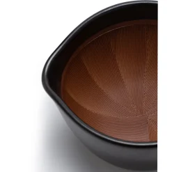 Mujun Suri Bowl met Stamper L, zwart