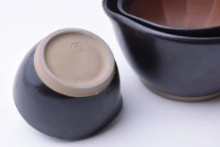 Mujun Suri Bowl met Stamper L, zwart