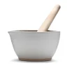 Mujun Suri Bowl met Stamper L, wit